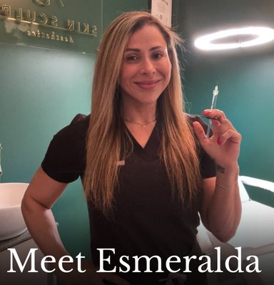 Meet Esmeralda 🌟 - Meet Esmeralda: The visionary behind SkinSculpt Aesthetics ✨
With a deep-rooted passion for aesthetics, Esmeralda's journey into the medical spa world has been shaped by years of dedication to medicine, self-discovery, and a desire to help others feel confident in their own skin. After serving the country as a federal agent, she returned to her first love—medicine—earning her BSN, RN, and currently working on her NP, with over 8 years of experience as a nurse. Her diverse background and love for lifting weights equip her with the expertise to provide personalized, holistic care for every individual who walks through SkinSculpt's doors.
As a proud minority-owned business, SkinSculpt Aesthetics weaves the beauty of Esmeralda’s Hispanic heritage into every service, offering a space where clients can rejuvenate, refresh, and feel truly understood. Whether you're a seasoned beauty enthusiast or new to self-care, SkinSculpt Aesthetics is your sanctuary for achieving real results. Meet Esmeralda 🌟 - Meet Esmeralda: The visionary behind SkinSculpt Aesthetics ✨
With a deep-rooted passion for aesthetics, Esmeralda's journey into the medical spa world has been shaped by years of dedication to medicine, self-discovery, and a desire to help others feel confident in their own skin. After serving the country as a federal agent, she returned to her first love—medicine—earning her BSN, RN, and currently working on her NP, with over 8 years of experience as a nurse. Her diverse background and love for lifting weights equip her with the expertise to provide personalized, holistic care for every individual who walks through SkinSculpt's doors.
As a proud minority-owned business, SkinSculpt Aesthetics weaves the beauty of Esmeralda’s Hispanic heritage into every service, offering a space where clients can rejuvenate, refresh, and feel truly understood. Whether you're a seasoned beauty enthusiast or new to self-care, SkinSculpt Aesthetics is your sanctuary for achieving real results.