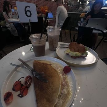 Criterion coffee - Ham & Cheese Crepe HAM & CHEESE CROISSANT - Coffee & Tea Near Me - Pasadena, California