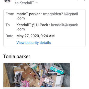 U-Pack Moving - This will be your items if you choose UPACK/ABF FREIGHT!! - Movers Near Me - Conley, Georgia