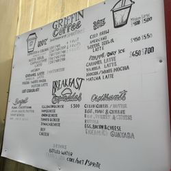 Coffee Box - Update 2026 menu