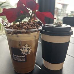 *Hot Americano *Iced Coco Puff Latte (with Almond Milk) *Hot Americano *Iced Coco Puff Latte (with Almond Milk)