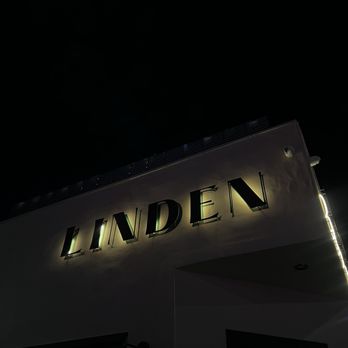 Linden - Outside signage - New American Near Me - Los Angeles, California Linden - Outside signage - New American Near Me - Los Angeles, California