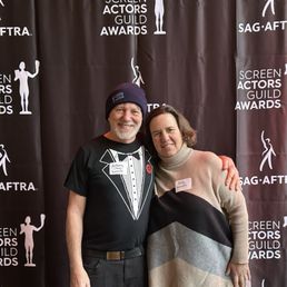 Moi and Kelly at the awards. Moi and Kelly at the awards.