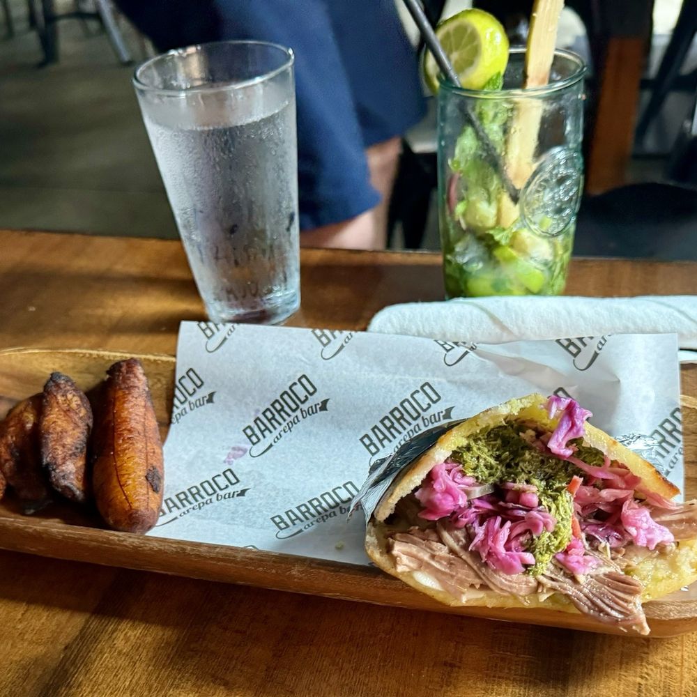Barroco - Pork with Maduros - Latin American Near Me - Lakewood, Ohio Barroco - Pork with Maduros - Latin American Near Me - Lakewood, Ohio