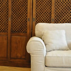Moebel Kolonie - Hussensofas und Kleiderschrank "Slated"