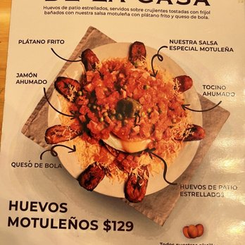 Huevos Motuleños y Más. - El Menú - Mexican Near Me - Mérida, YUC Huevos Motuleños y Más. - El Menú - Mexican Near Me - Mérida, YUC