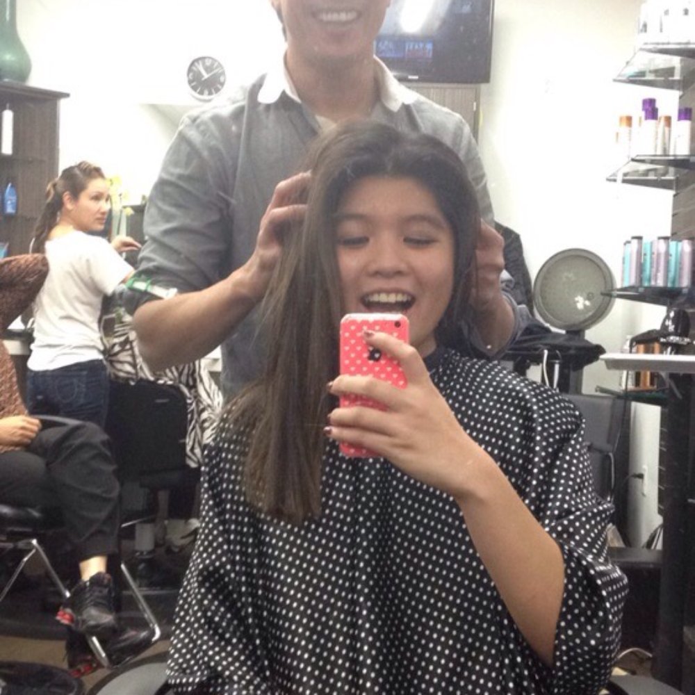 Brian Guy Studio 14 - Cut about 8 inches off to get rid of damaged ends. Loved it and feels so great! Thanks Brian (: - Hair Stylists Near Me - Irvine, California Brian Guy Studio 14 - Cut about 8 inches off to get rid of damaged ends. Loved it and feels so great! Thanks Brian (: - Hair Stylists Near Me - Irvine, California