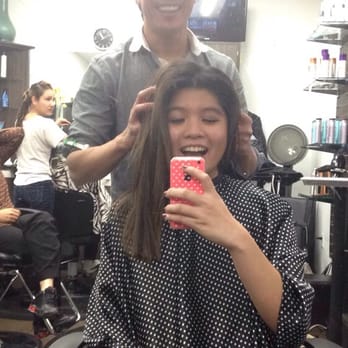 Brian Guy Studio 14 - Cut about 8 inches off to get rid of damaged ends. Loved it and feels so great! Thanks Brian (: - Hair Stylists Near Me - Irvine, California Brian Guy Studio 14 - Cut about 8 inches off to get rid of damaged ends. Loved it and feels so great! Thanks Brian (: - Hair Stylists Near Me - Irvine, California