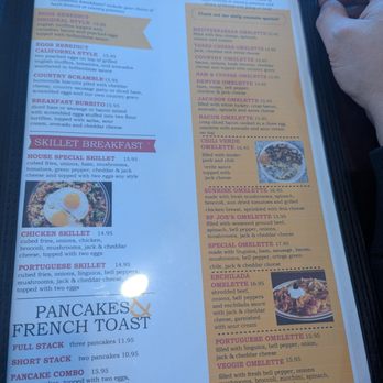 Sunrise Waffle  - Menu. - Breakfast & Brunch Near Me - Rancho Cordova, California