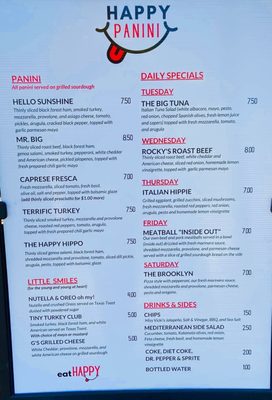 Menu photo 3 Happy Panini Hutto, TX Menu photo 3 Happy Panini Hutto, TX