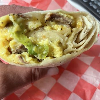 Anderson's Market - Egg, Beef, pepper & cheese burrito - Grocery Near Me - Glen Arbor, Michigan Anderson's Market - Egg, Beef, pepper & cheese burrito - Grocery Near Me - Glen Arbor, Michigan