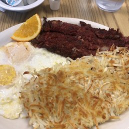 We've lived nearby for a few years now and the corn beef hash was pretty delicious