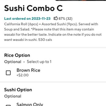 Kibo Sushi House - Completely different variety depicted on the menu. - Japanese Near Me - Toronto, Ontario