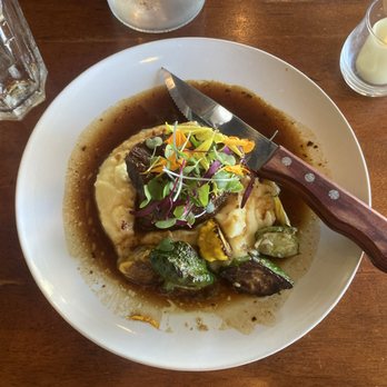 Lemon Grove Bistro - Steak on mashed potatoes, - American Near Me - Lemon Grove, California Lemon Grove Bistro - Steak on mashed potatoes, - American Near Me - Lemon Grove, California