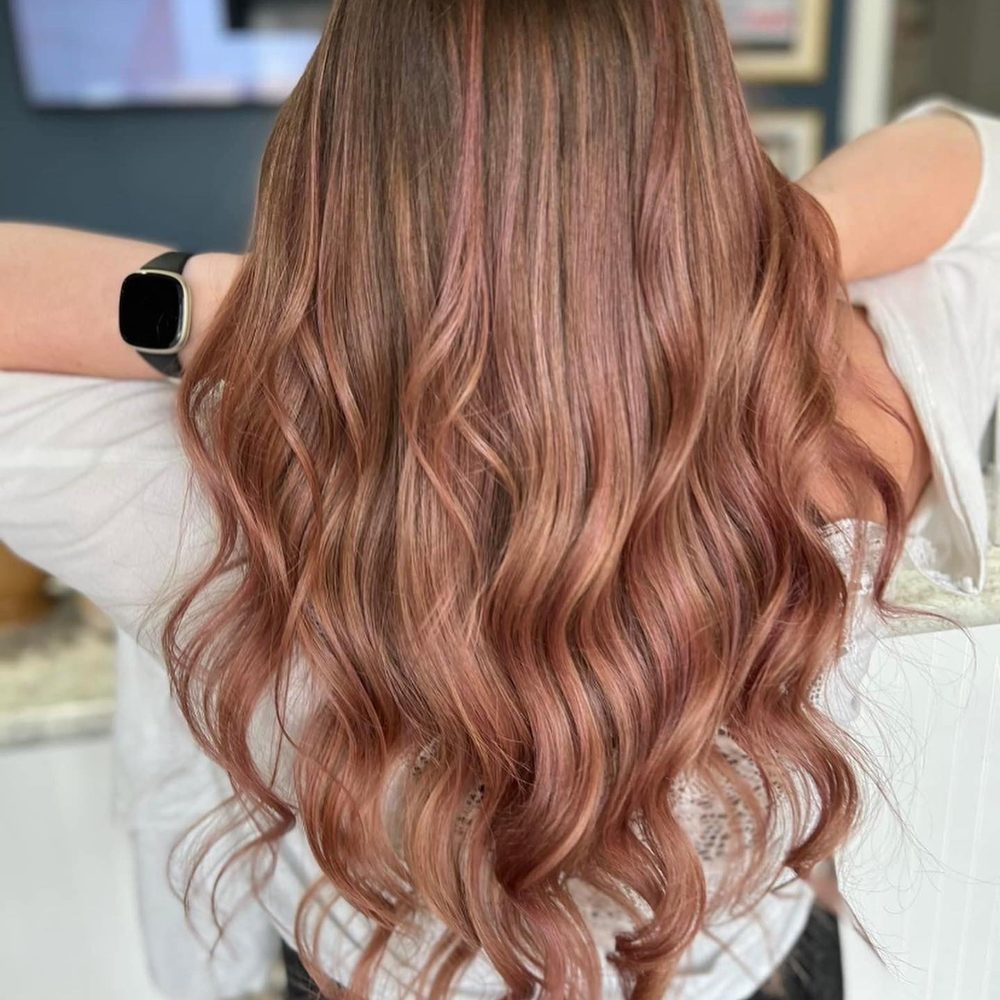 Bella Donna & Co - Balayage rose gold - Hair Salons Near Me - Live Oak, Texas