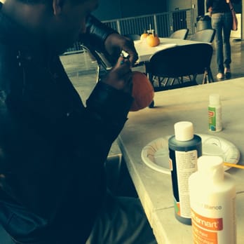 Rocketown - Yelp Helps: Painting pumpkins with Rocketown youths! - Coffee & Tea Near Me - Nashville, Tennessee