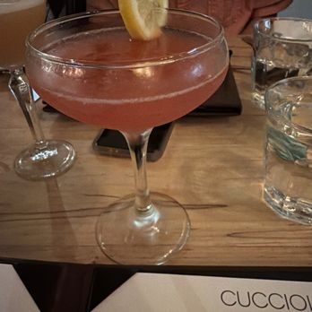 Cucciolo Osteria - Raspberry ginger kombucha - Italian Near Me - Durham, North Carolina