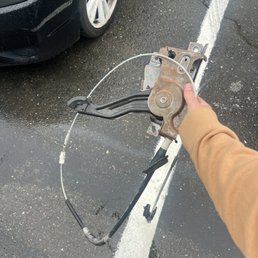 Parking break pedal Parking break pedal