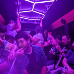 SATX - San Antonio Limousine & Party Bus Service - No pole, but they danced anyway.