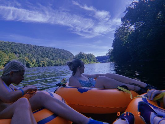 Delaware River Tubing by null