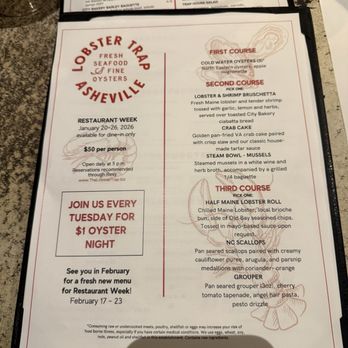 The Lobster Trap - Seafood! - Seafood Near Me - Asheville, North Carolina