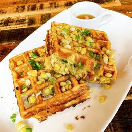 Sweet Corn Waffles