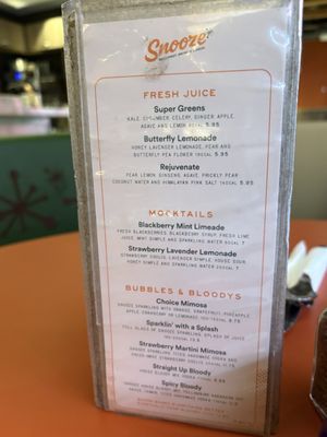 Menu photo 7 Snooze, an A.M. Eatery Tempe, AZ Menu photo 7 Snooze, an A.M. Eatery Tempe, AZ