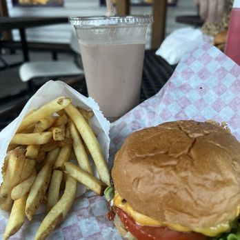 Empire Dairy King - 1/4 pounder, fries, chocolate malt - Burgers Near Me - Empire, Colorado Empire Dairy King - 1/4 pounder, fries, chocolate malt - Burgers Near Me - Empire, Colorado