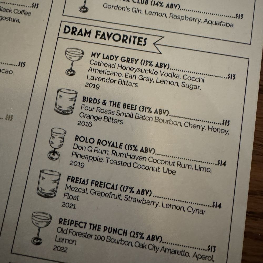 Menu Menu