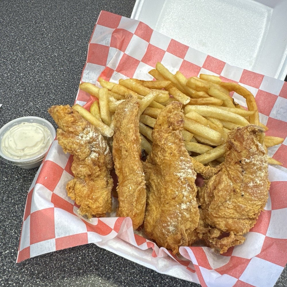 Chicken tenders + Ranch