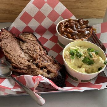 Saddleback BBQ - Brisket Combo - Barbeque Near Me - Lansing, Michigan
