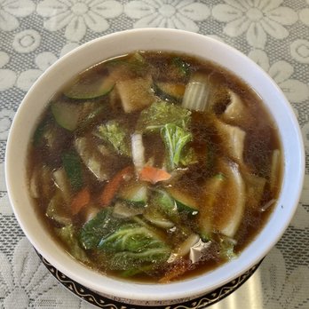 Boba World - Vegetable Wonton Soup - Shanghainese Near Me - Woods Cross, Utah