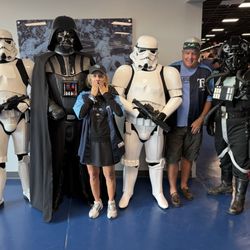 Tropicana Field - The gang!