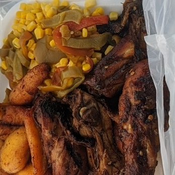 Ty's Wings & Tings - Jerk chicken, plantains, corn. - Chicken Wings Near Me - Charlotte, North Carolina Ty's Wings & Tings - Jerk chicken, plantains, corn. - Chicken Wings Near Me - Charlotte, North Carolina