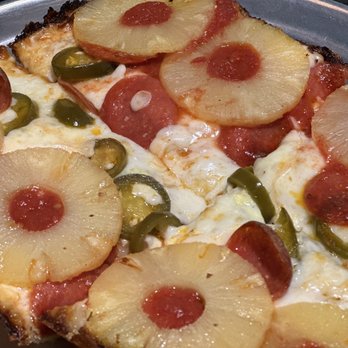 Via 313 Pizza - The 500 w/extra pineapple - Pizza Near Me - Riverton, Utah