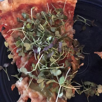 Boynton Pizza - Our home grown Mustard microgreens on top were a perfect compliment - Pizza Near Me - Boynton Beach, Florida Boynton Pizza - Our home grown Mustard microgreens on top were a perfect compliment - Pizza Near Me - Boynton Beach, Florida