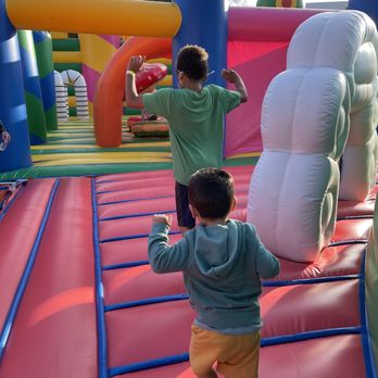 Funbox - Inside the gigantic bouncy house. - Amusement Parks Near Me - Torrance, California Funbox - Inside the gigantic bouncy house. - Amusement Parks Near Me - Torrance, California