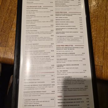 The Kettle - Breakfast menu - Diners Near Me - Manhattan Beach, California