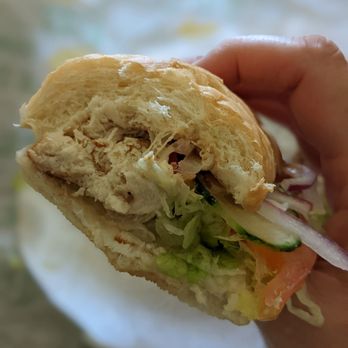 Subway - Cross-section of my chicken sub - Sandwiches Near Me - Markham, Ontario