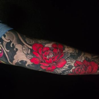 Inkfiend OC - Nice colorful red! - Tattoo Near Me - Garden Grove, California Inkfiend OC - Nice colorful red! - Tattoo Near Me - Garden Grove, California