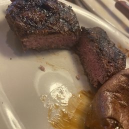 Terrible! I asked for Medium steak. I also ordered medium steak for my son and his was more well done. Terrible! I asked for Medium steak. I also ordered medium steak for my son and his was more well done.