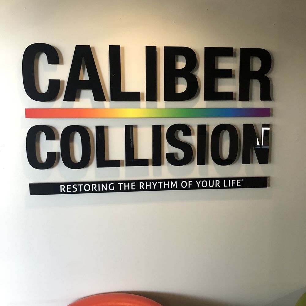 Caliber Collision - Interior signage - Body Shops Near Me - San Ramon, California