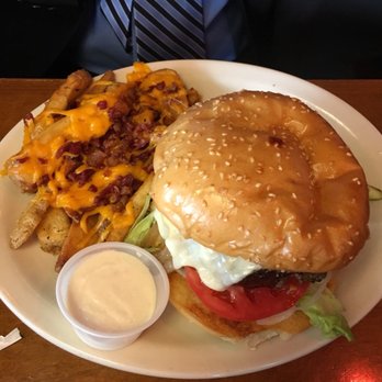 Texas Roadhouse - Smoke House Burger with bacon cheese fries - American Near Me - Camp Hill, Pennsylvania