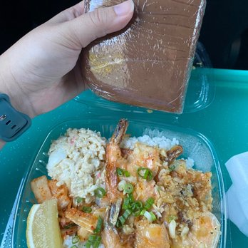 Grinds 2 Da Max Russell - Lemon butter garlic shrimp and brown sugar/taro dessert - Hawaiian Near Me - Las Vegas, Nevada Grinds 2 Da Max Russell - Lemon butter garlic shrimp and brown sugar/taro dessert - Hawaiian Near Me - Las Vegas, Nevada