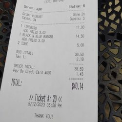 Backstreets Tiki Bar & Grill - Actual pricing