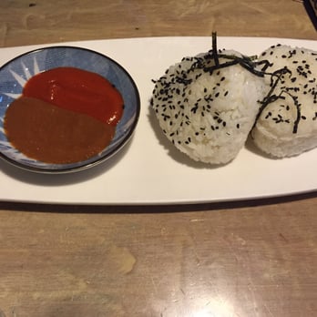 Umaido - Rice balls filled with pork $4 pretty good - Ramen Near Me - Suwanee, Georgia