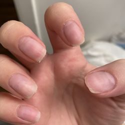 Aida's Nail & Hair - She let me leave with my nails like this.