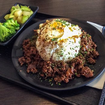 Taste Tea Cafe - Minced beef and pan egg rice - Taiwanese Near Me - Artesia, California Taste Tea Cafe - Minced beef and pan egg rice - Taiwanese Near Me - Artesia, California