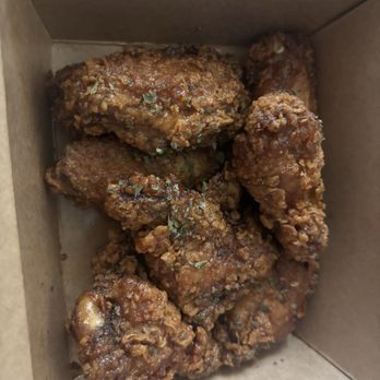KBOP Korean Kitchen - Wings 8-piece soy garlic - Korean Near Me - Monrovia, California
