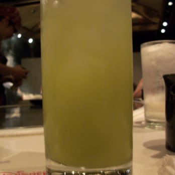 Teppan Edo - Iced Green Tea - Japanese Near Me - Lake Buena Vista, Florida